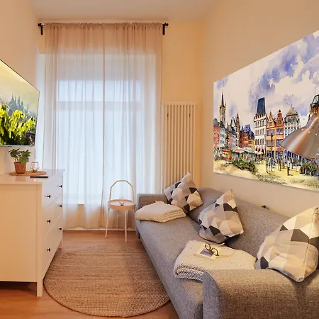 Marx - Modernes - Lage Im Zentrum - Gratis Wlan - Ideal Fuer Geschaeftsreisende & Paare Appartement Trier